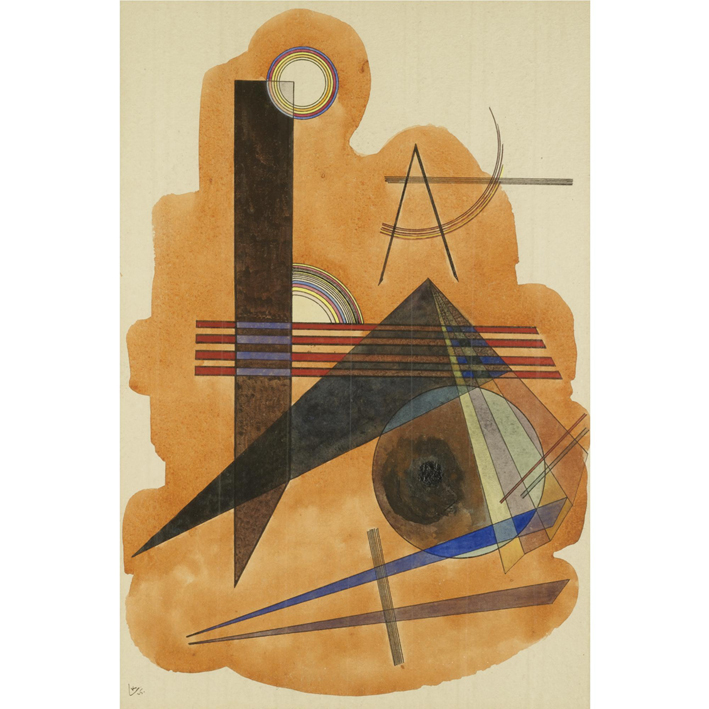  瓦西里·康丁斯基 wassily kandinsky ——难以控制的棕色